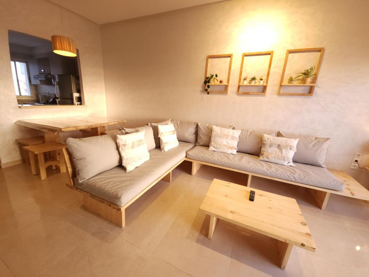 Sidi Rahal Blue View, Beachfront Wide Seaview With Pool Exterior foto