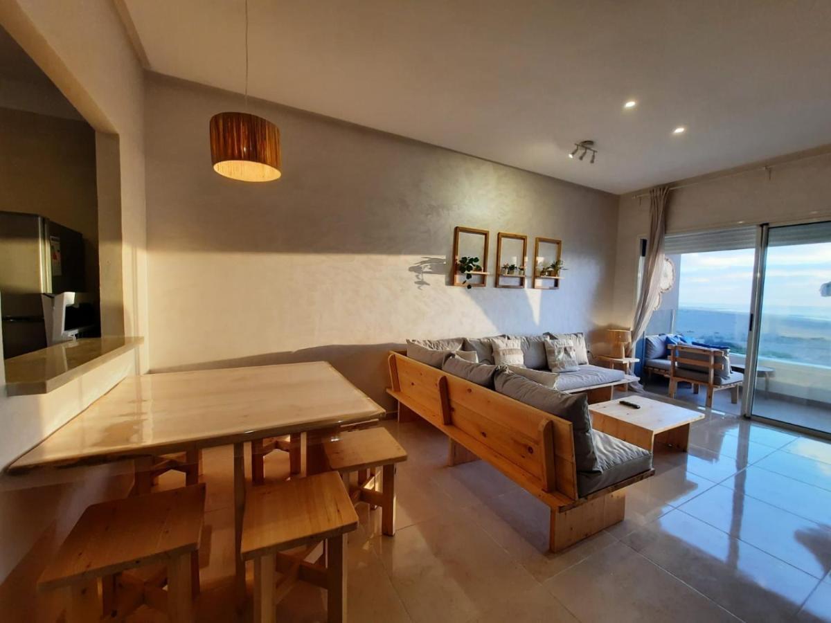 Sidi Rahal Blue View, Beachfront Wide Seaview With Pool Exterior foto