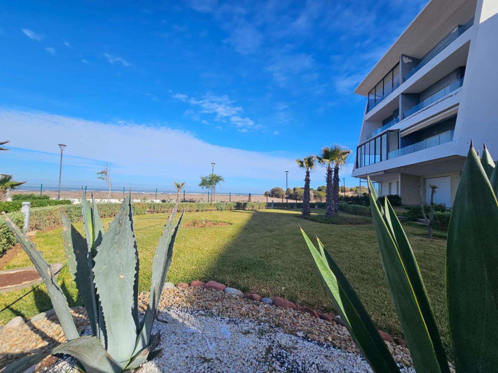 Sidi Rahal Blue View, Beachfront Wide Seaview With Pool Exterior foto